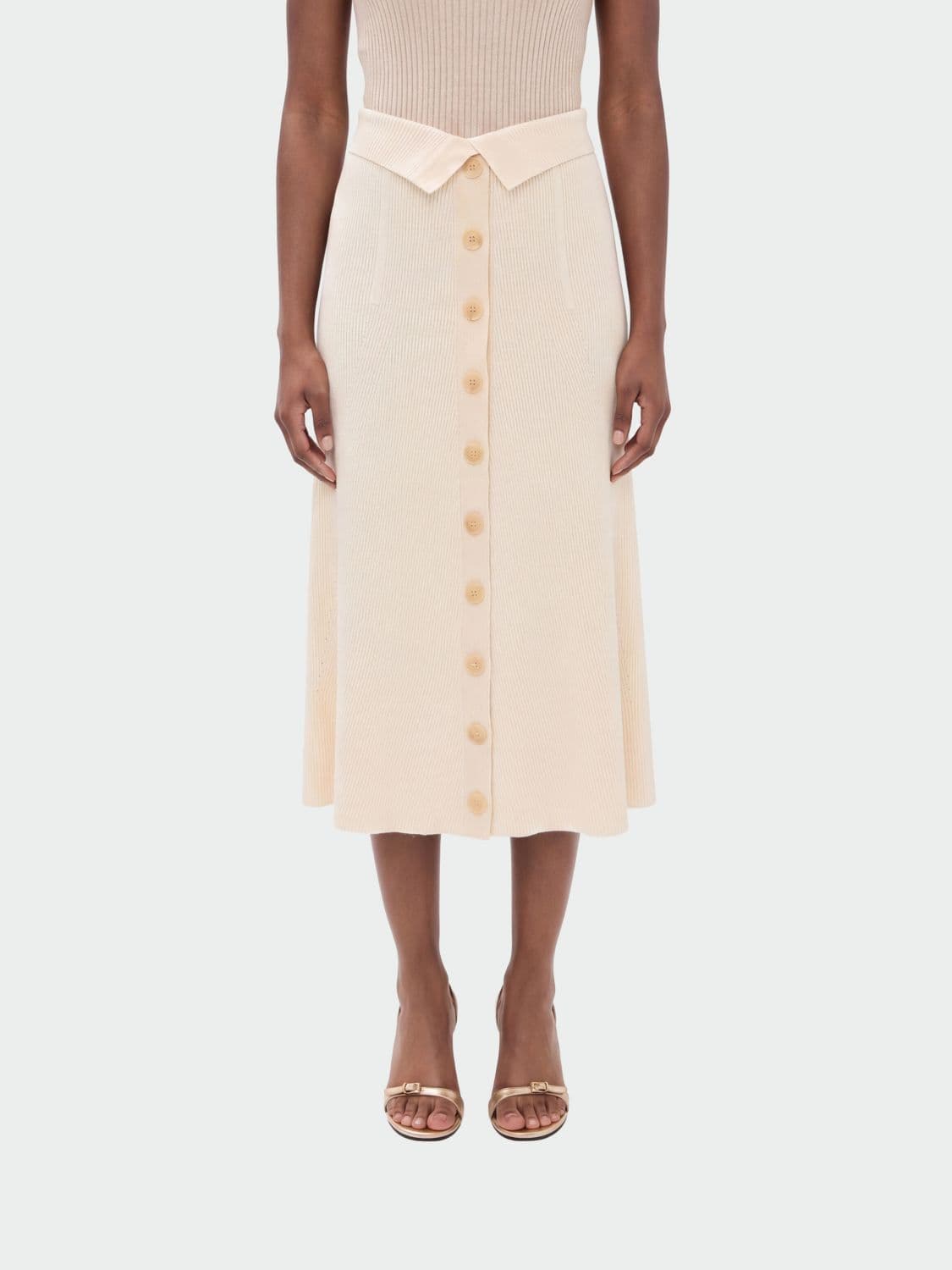Zimmermann Knit Midi Skirt