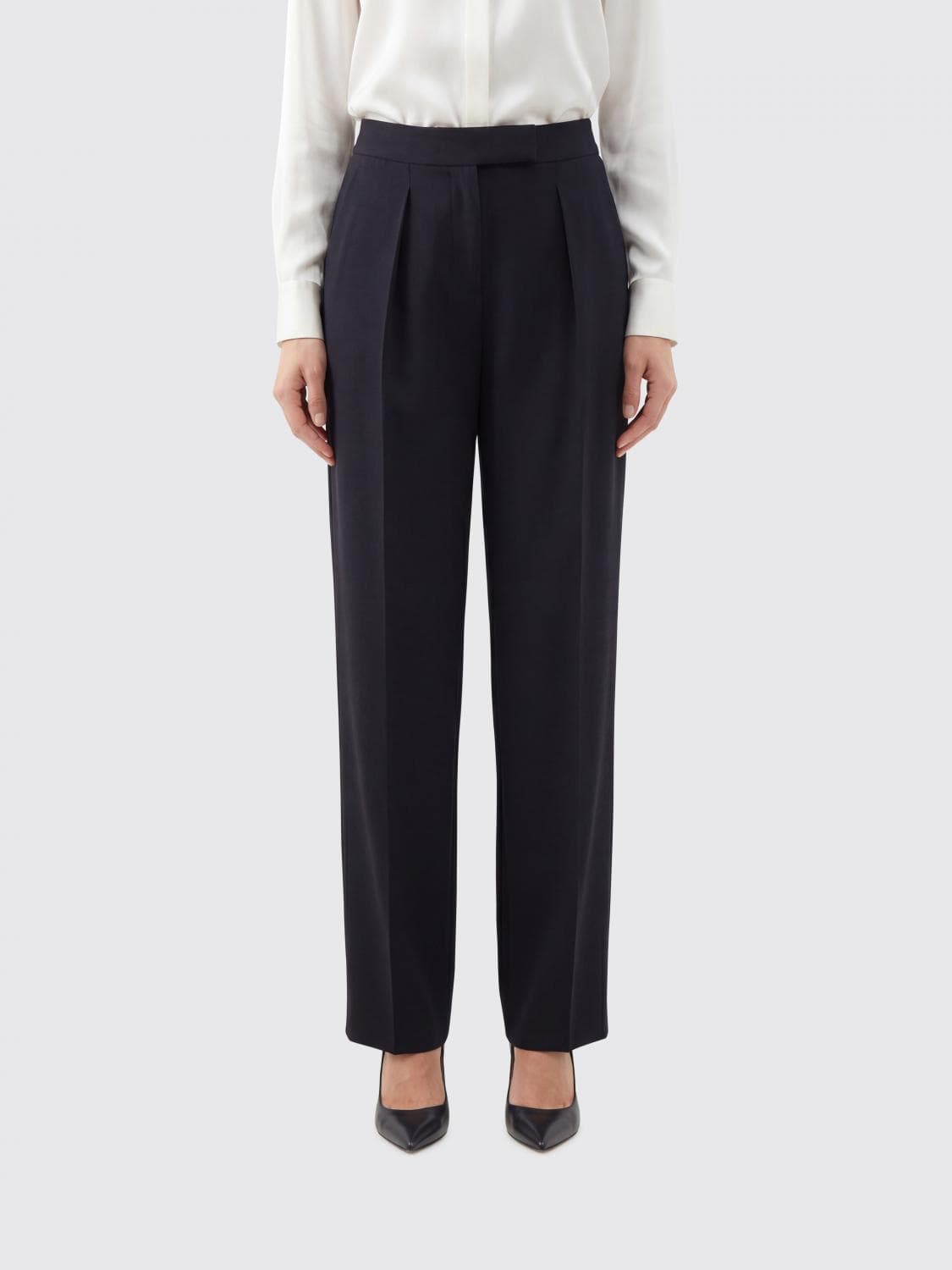 Patrizia Pepe Cotton Blend Tailored Trousers