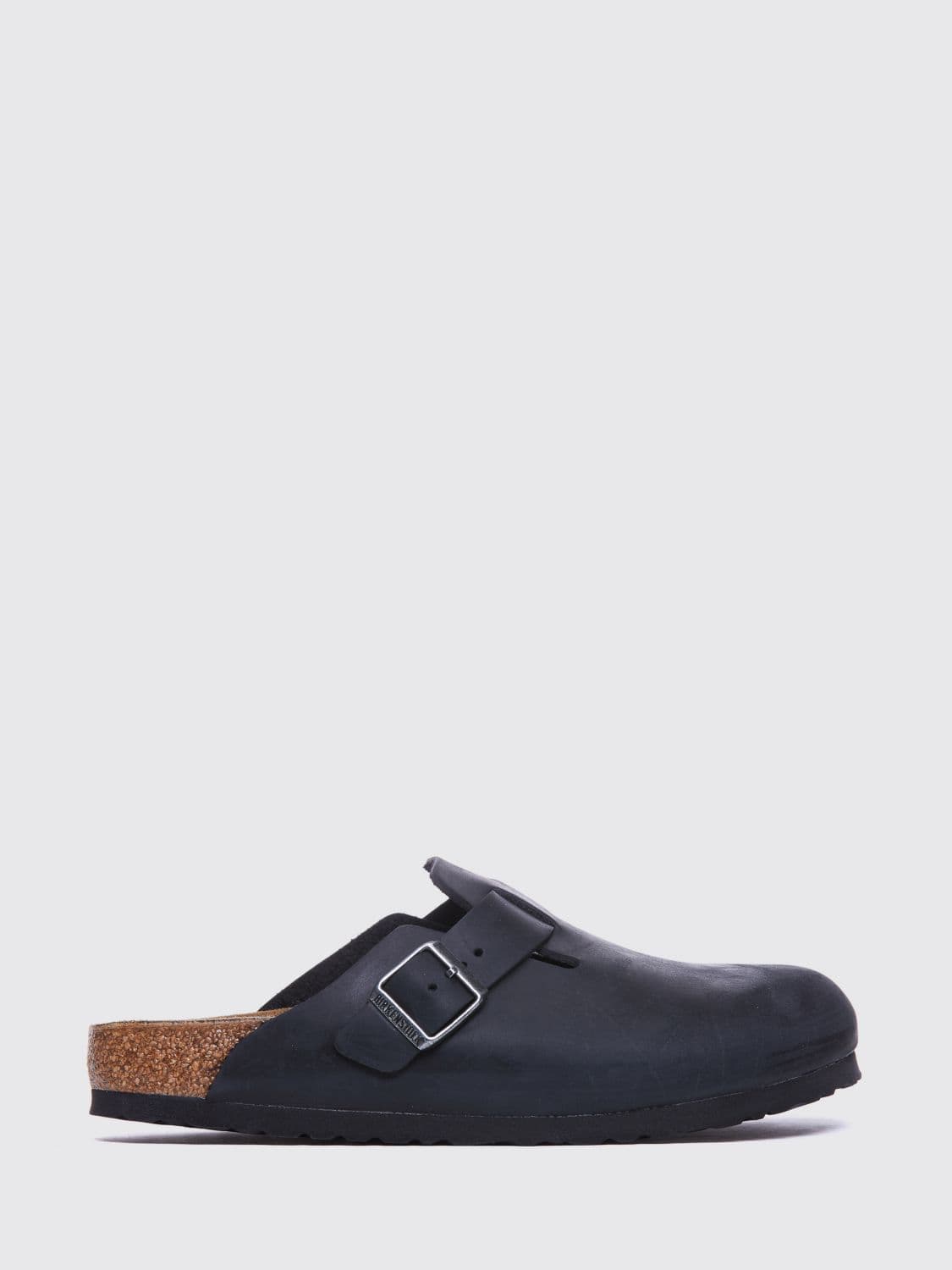 Birkenstock Boston Mules in Oiled Leather