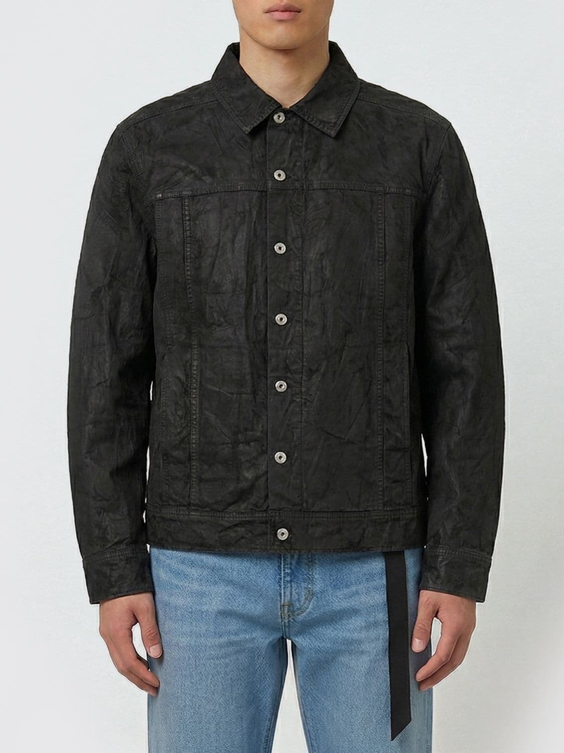Rick Owens Drkshdw Jumbo Worker Denim Jacket · M