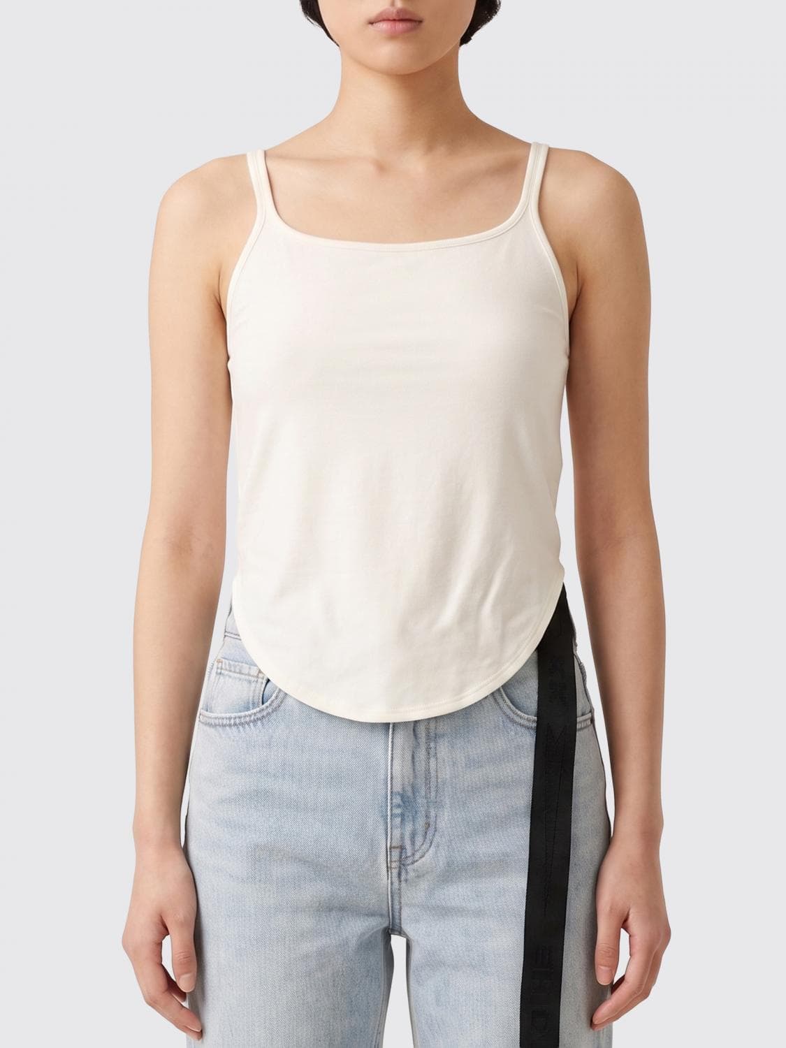 Rick Owens Drkshdw Cotton Cropped Top