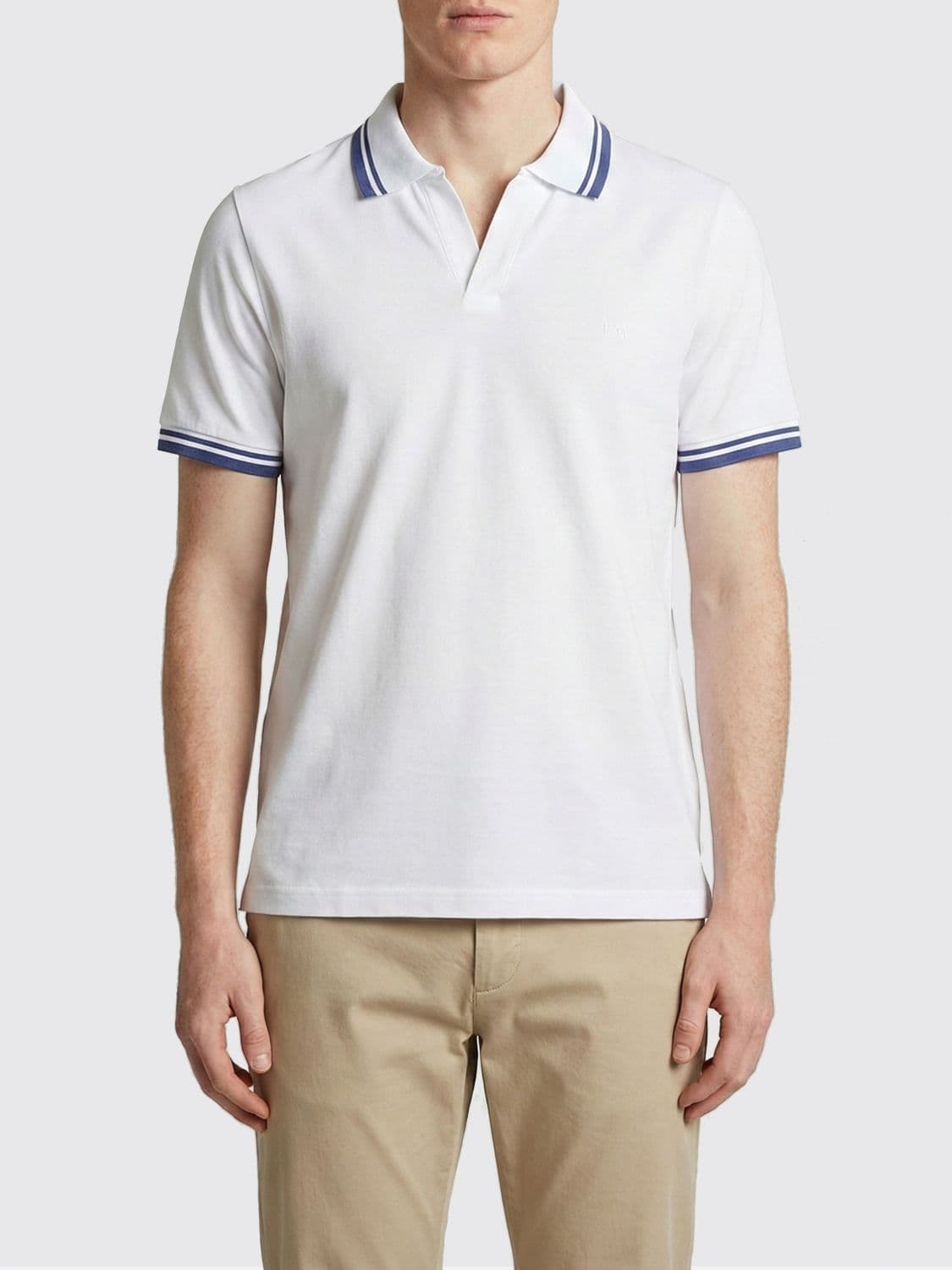 Fay Basic Cotton Polo Shirt