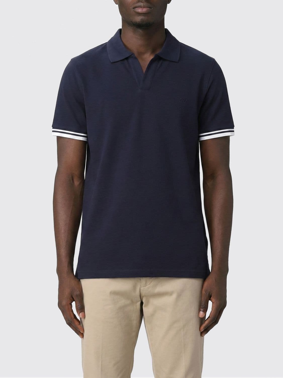 Fay Basic Cotton Polo Shirt