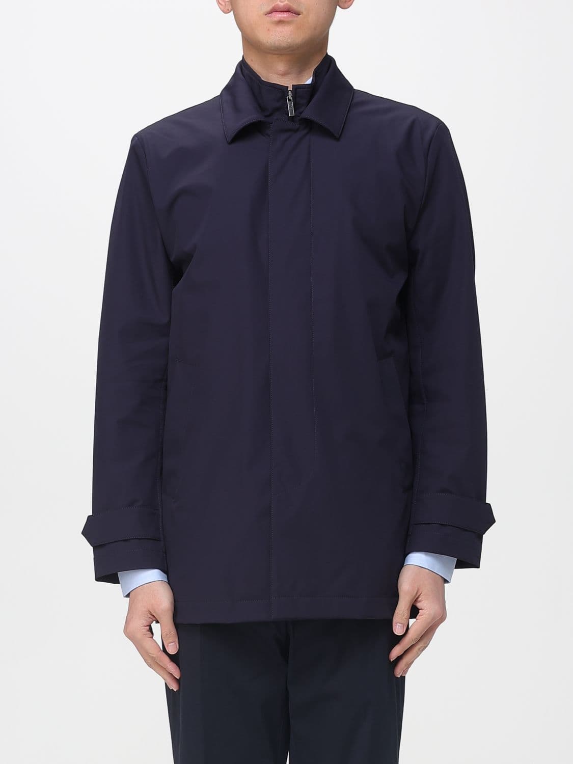 Fay Stretch Nylon Coat