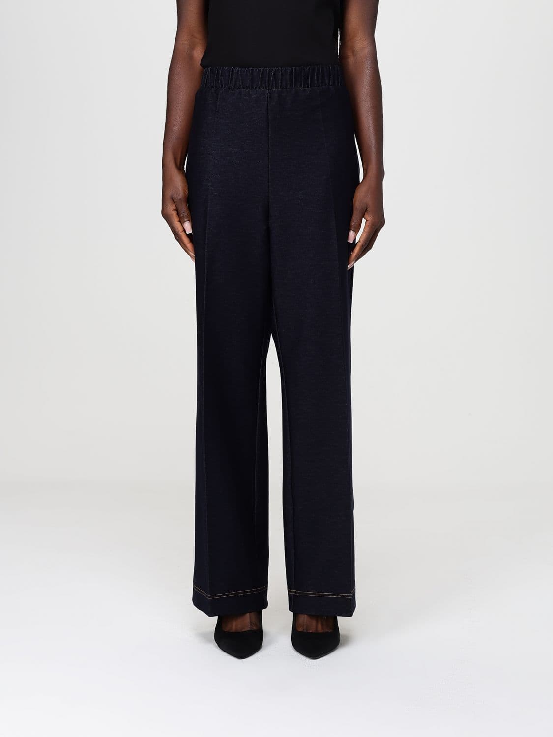 Mm Max Mara Classic Cotton Trousers