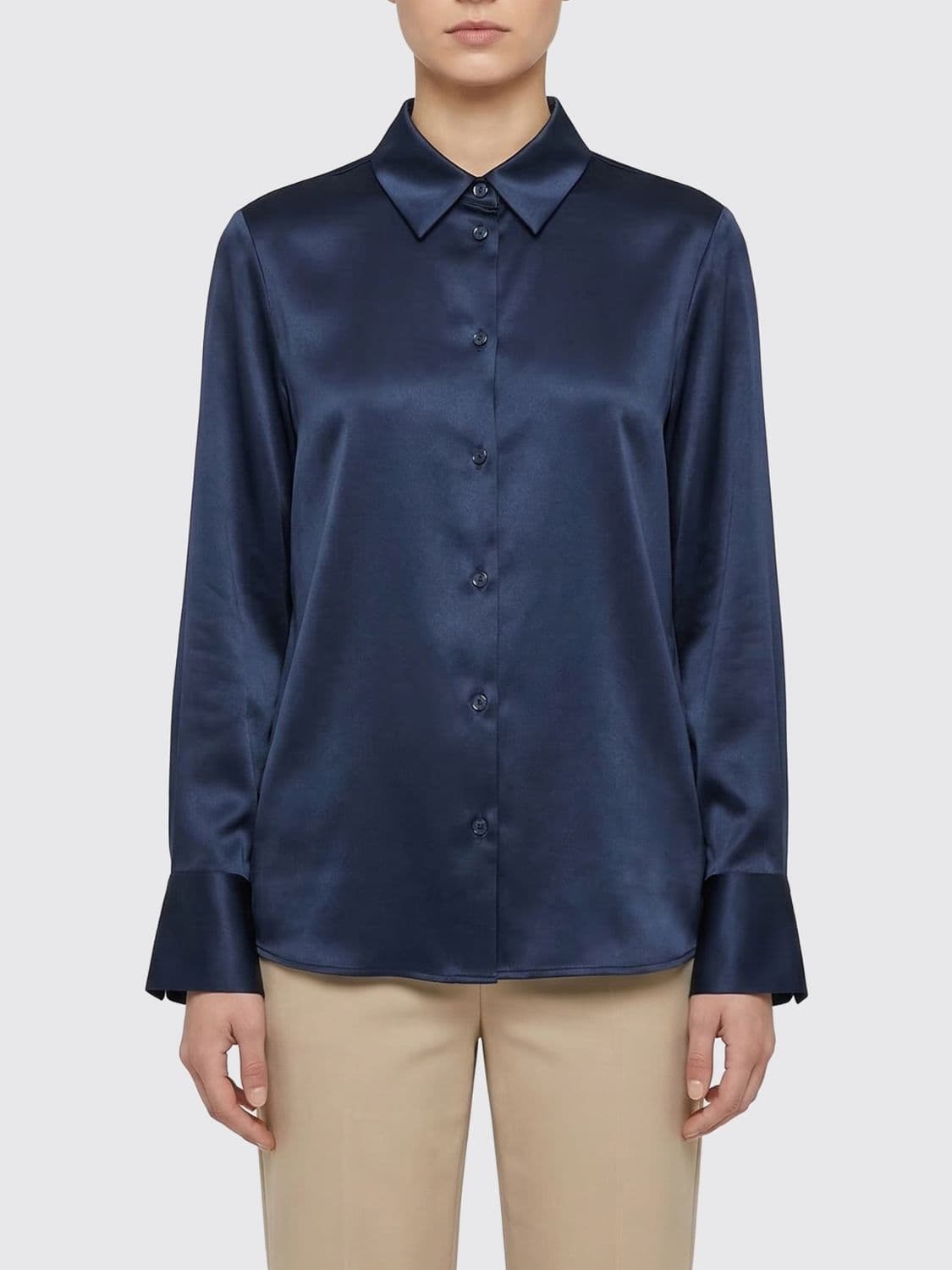 Mm Max Mara Silk Shirt