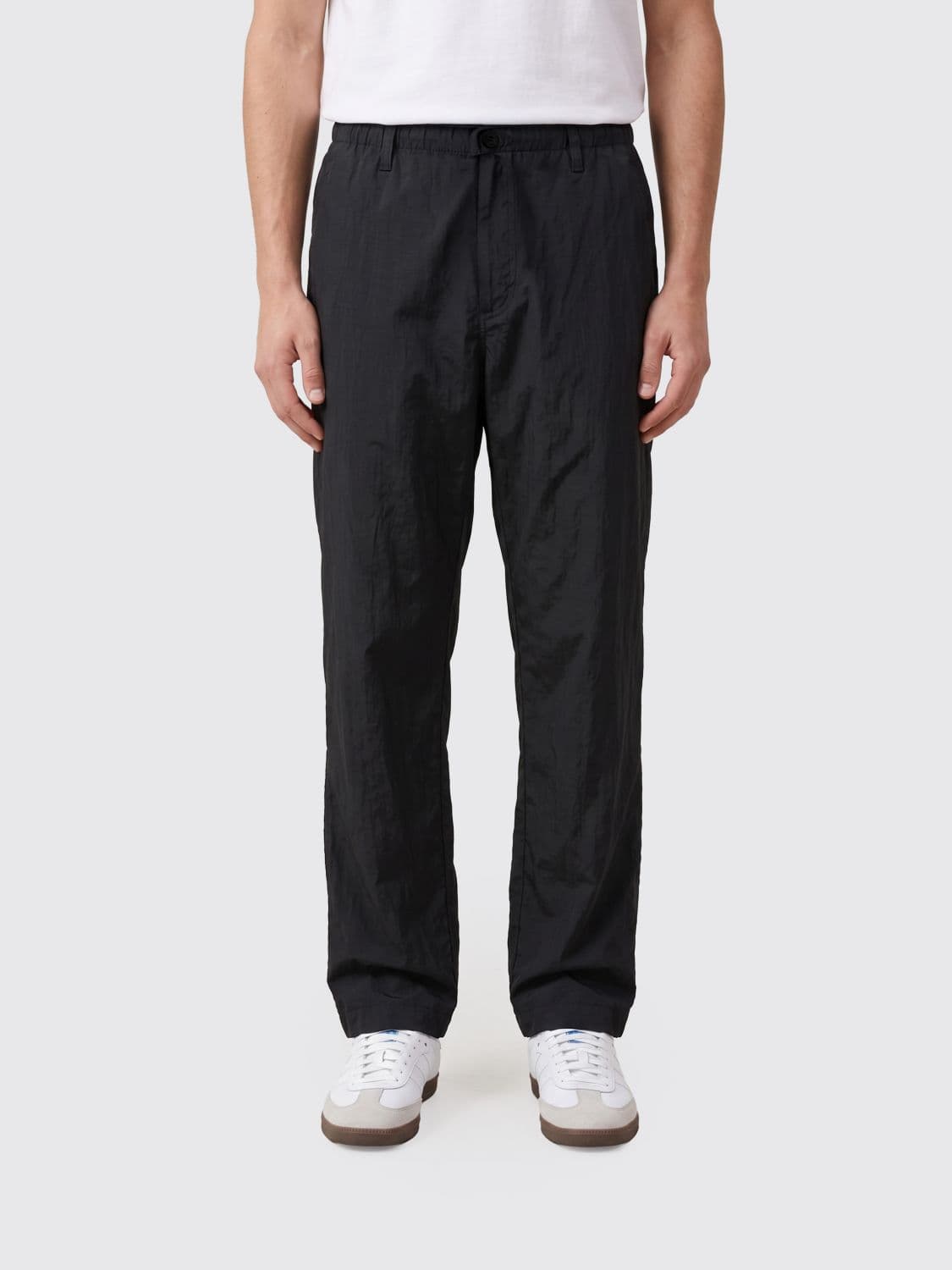 Dries Van Noten Cotton Blend Drawstring Trousers