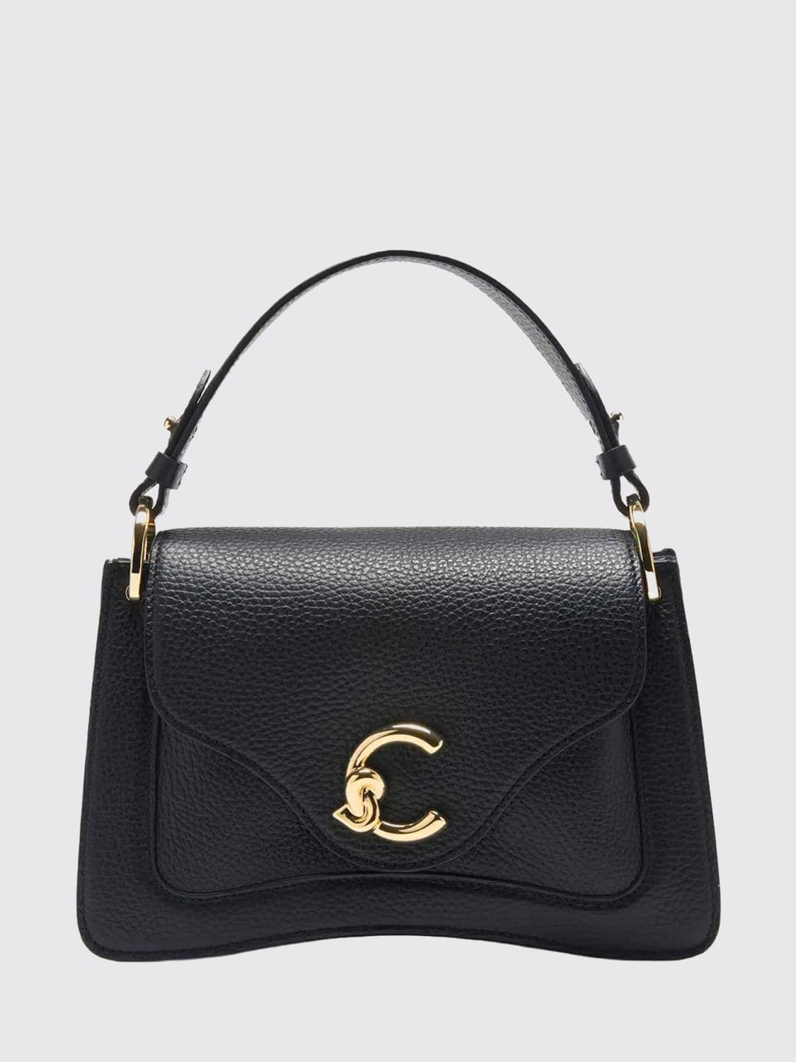 Coccinelle C-Me Mini Hammered Leather Bag