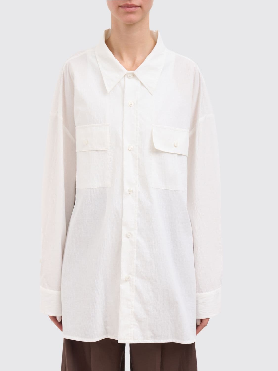 Thelatest Stretch Cotton Shirt