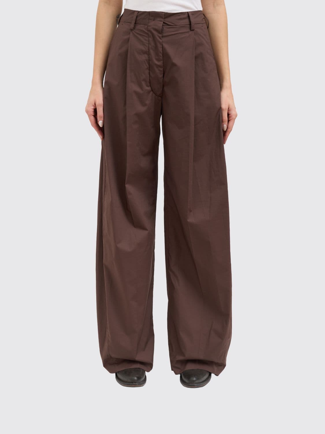 Thelatest Cotton Wide-Leg Trousers · 38