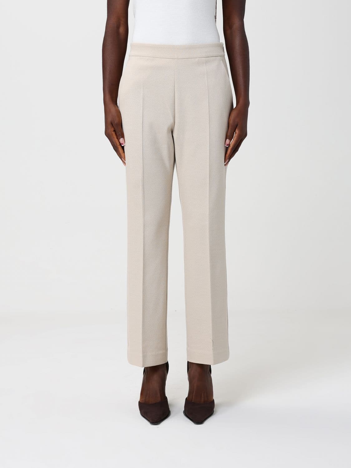 Mm Max Mara Cotton Trousers