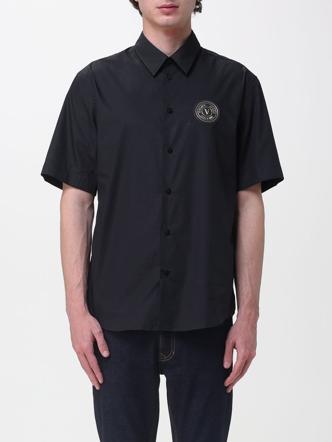 Versace Jeans Couture Casual Cotton Shirt