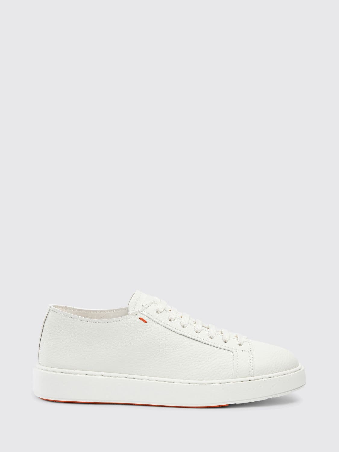 Santoni Calfskin Leather Sneakers