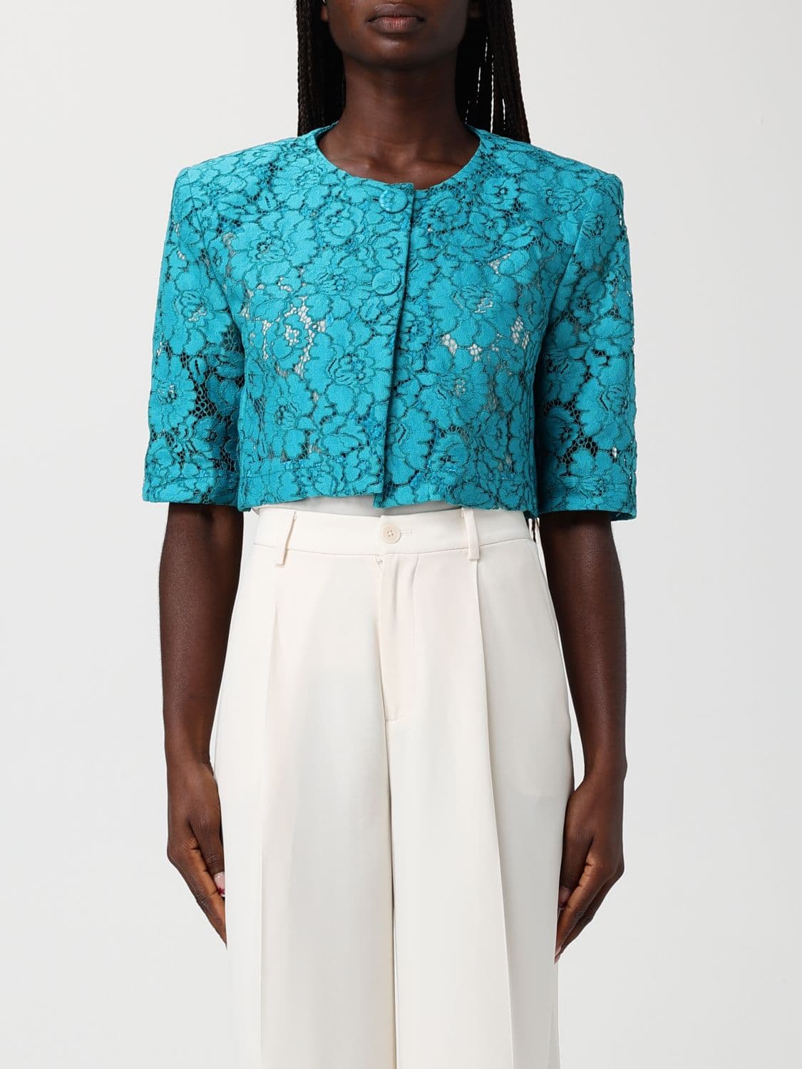 Pinko Lace Crop Jacket