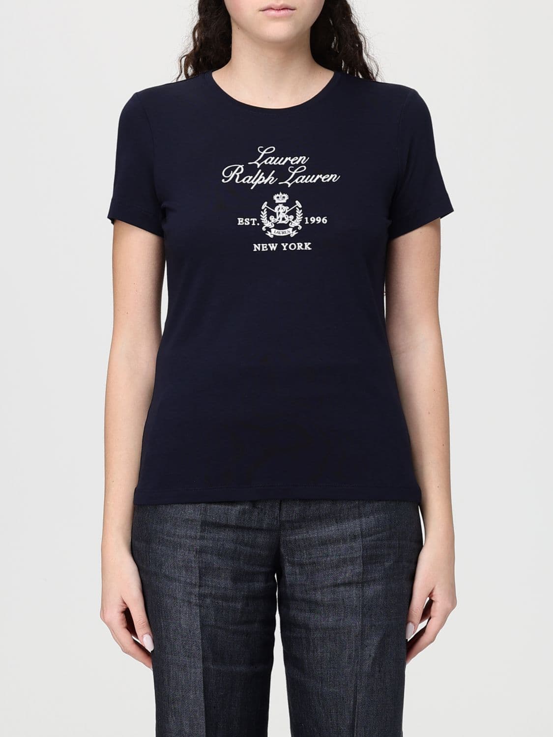 Lauren Ralph Lauren Cotton T-Shirt with Logo