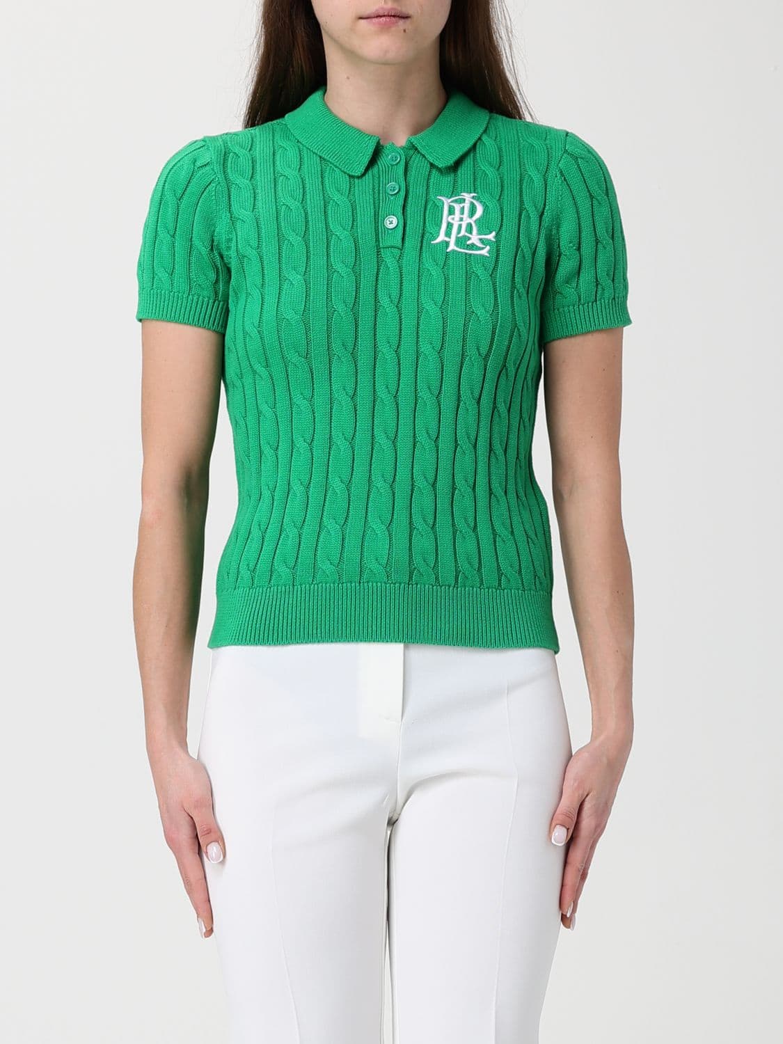 Lauren Ralph Lauren Cotton Knit Polo Shirt