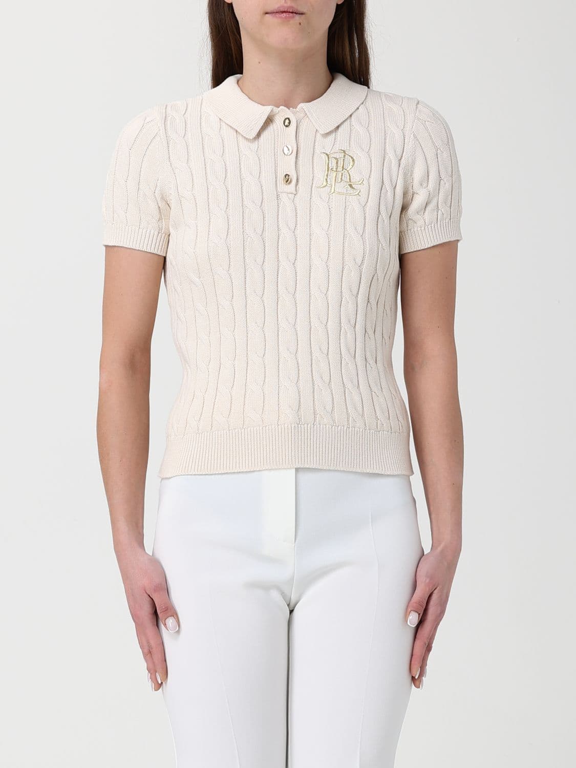 Lauren Ralph Lauren Cotton Knit Polo Shirt