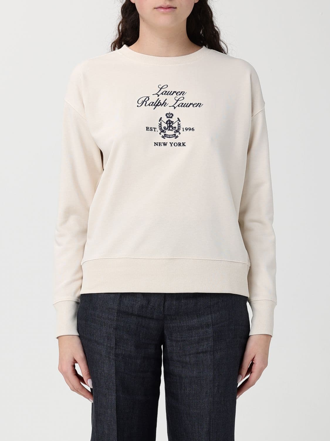 Lauren Ralph Lauren Crew Neck Knit with Logo