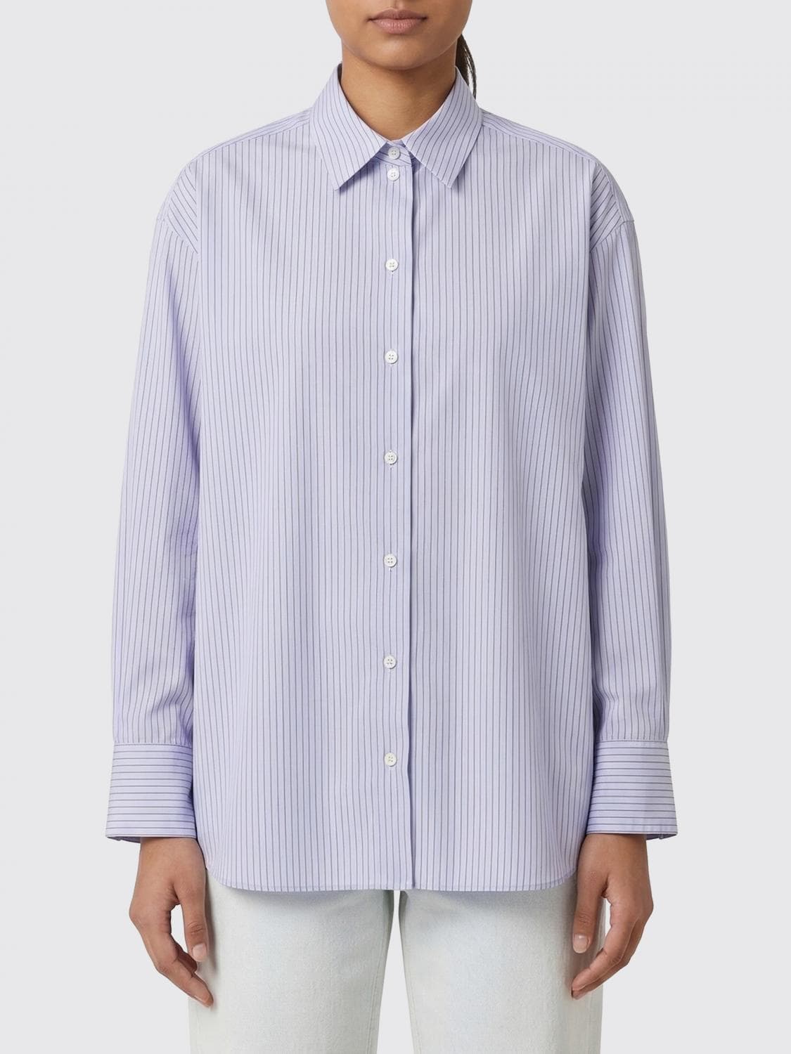 The Row Striped Cotton Shirt · 6