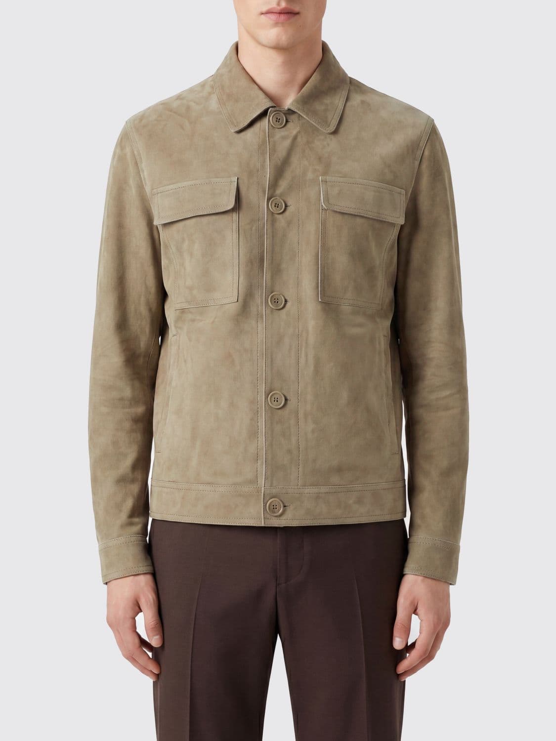 Salvatore Santoro Suede Jacket · 54