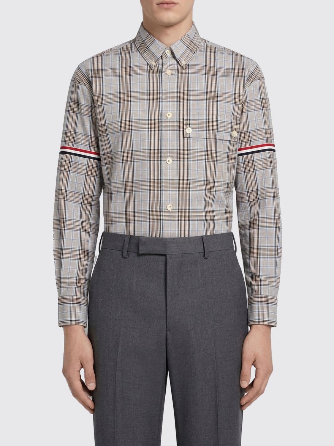 Thom Browne Tartan Cotton Shirt
