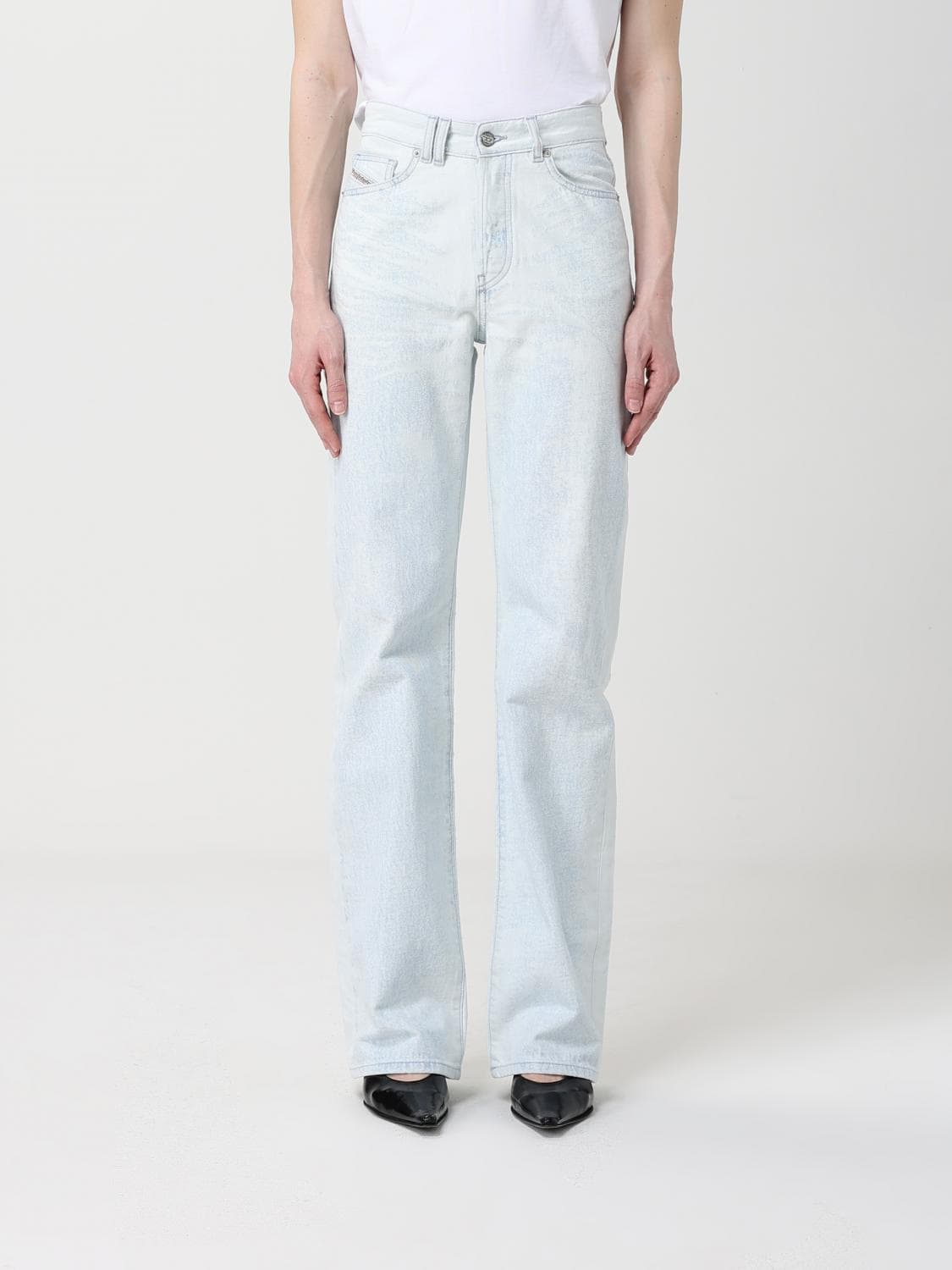 Diesel D-Sent Regular Fit Denim Jeans