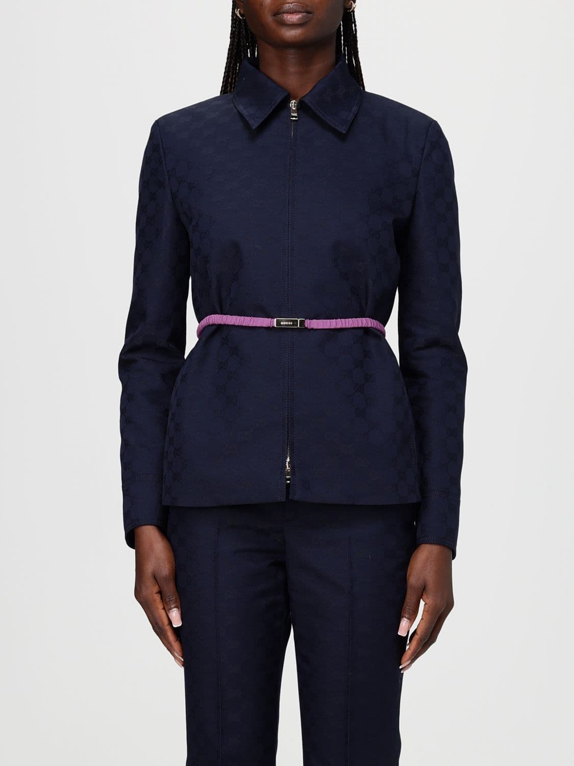 Gucci GG Cotton Blend Jacket