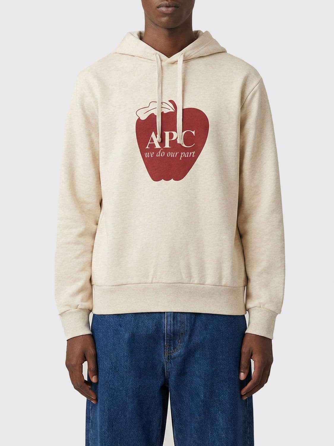 A.p.c. A. P.C. Cotton Hoodie with Logo