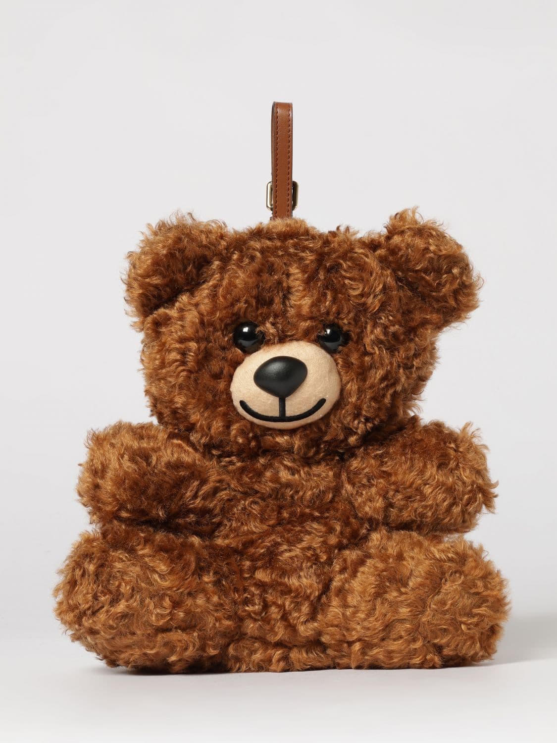 Moschino Couture Teddy Bear Mohair Clutch