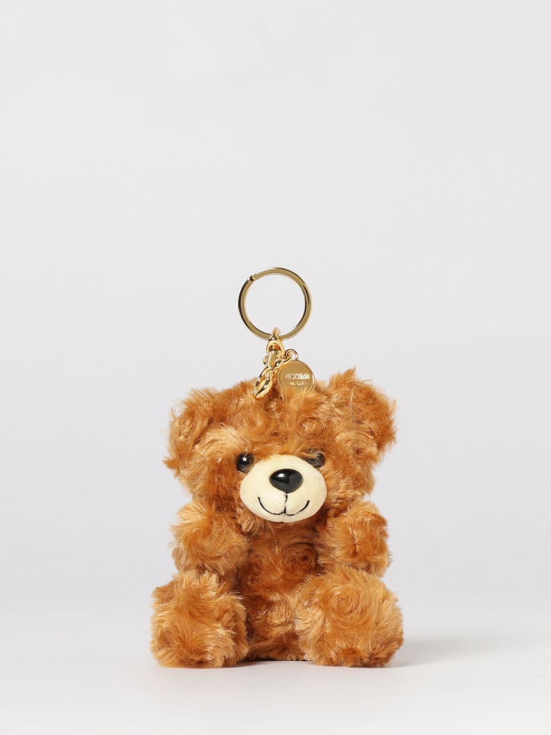 Moschino Couture Teddy Faux Fur Keychain · OS