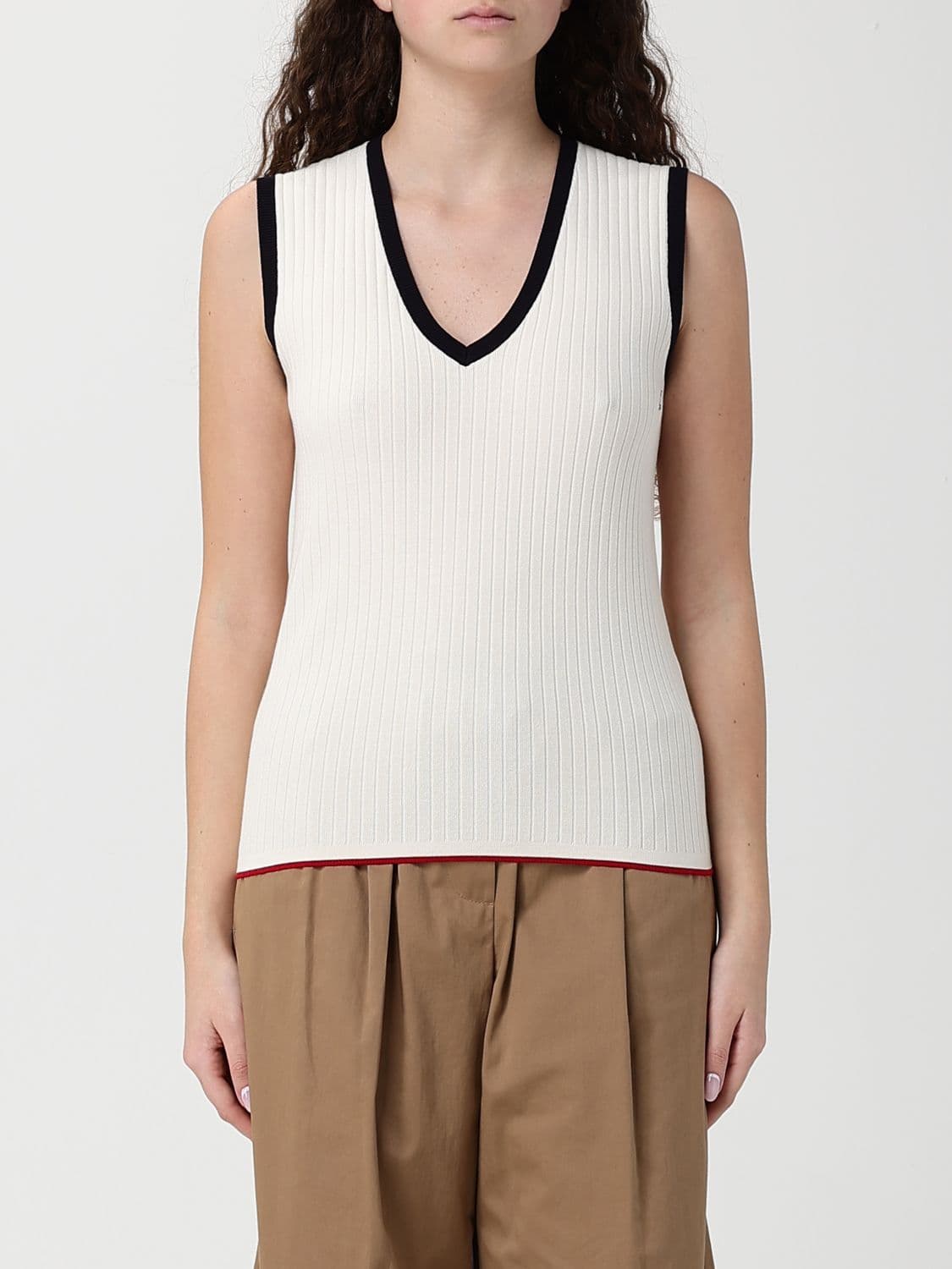 Max Mara Viscose Knit Top