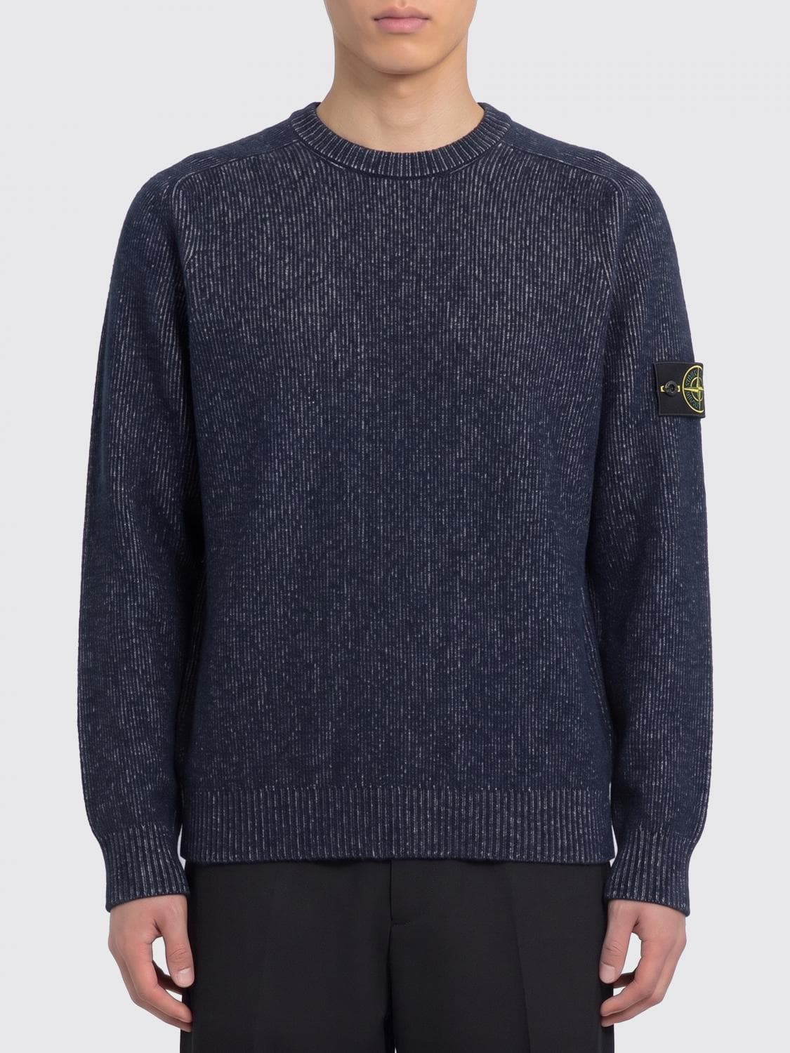 Stone Island Cotton Crew Neck Sweater