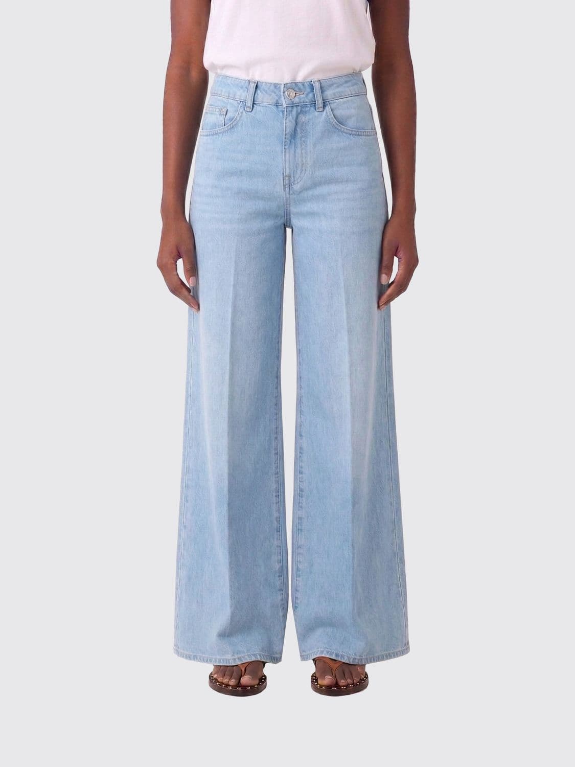 Dondup Denim Wide Leg Jeans