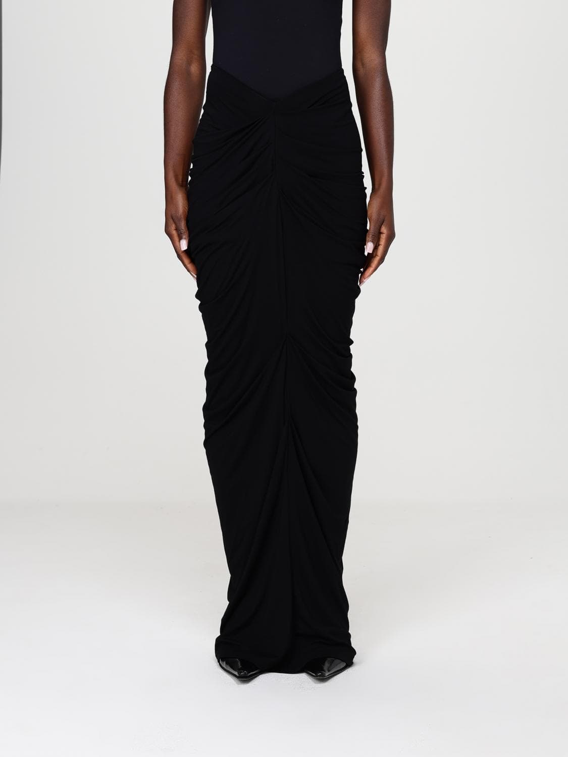 Entire Studios Draped Jersey Skirt