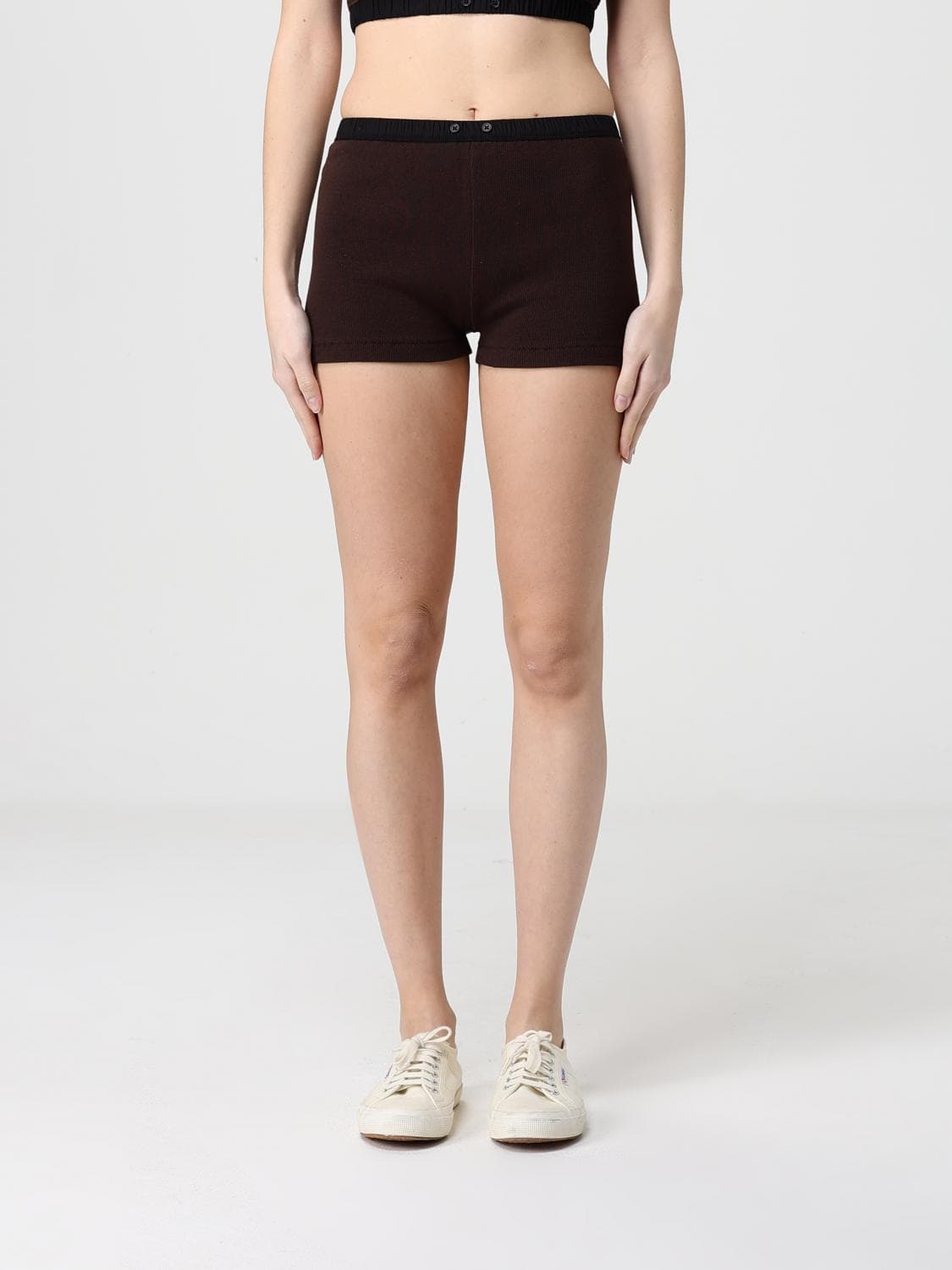 Entire Studios Knit Culotte Shorts