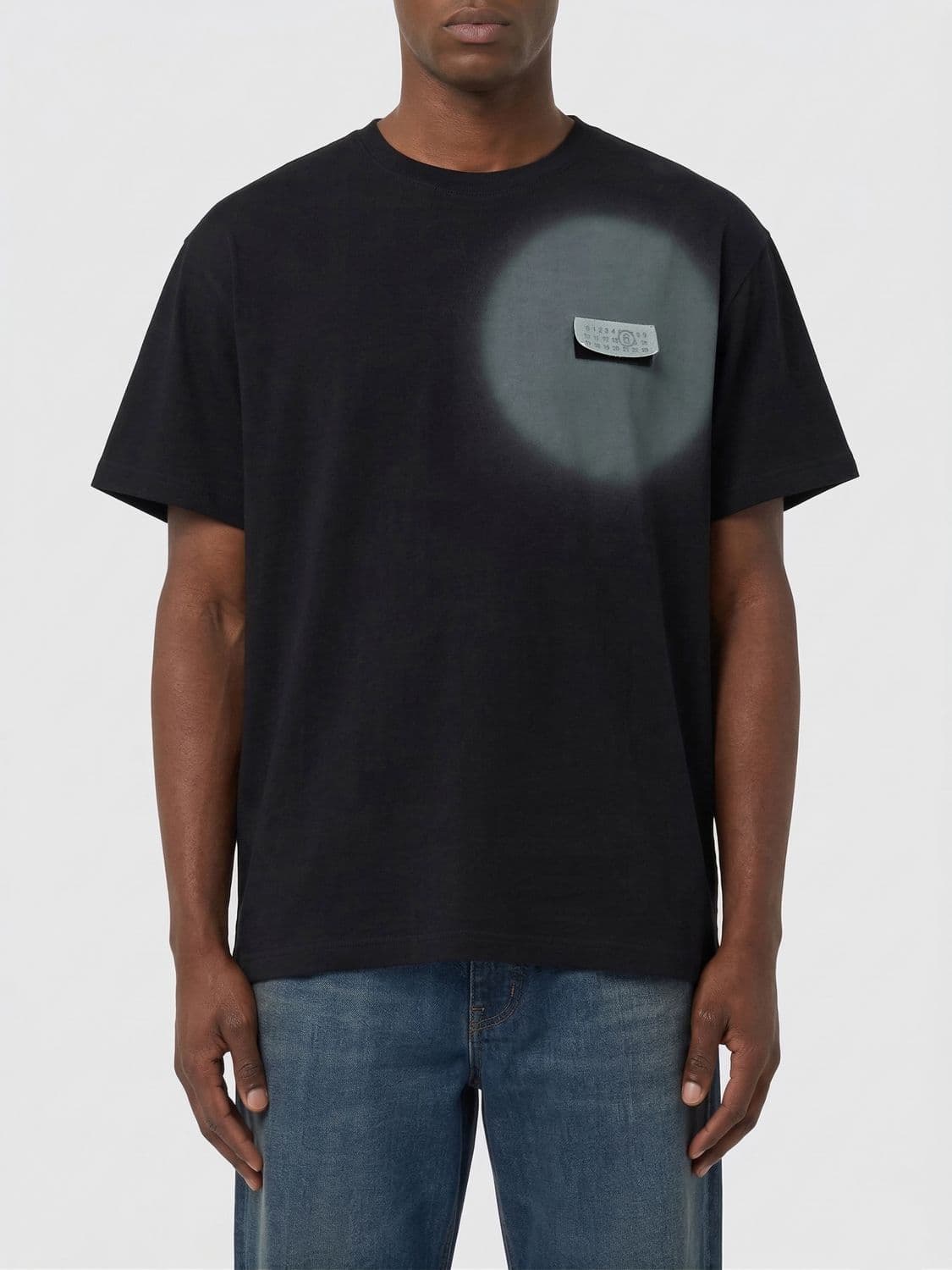 Mm6 Maison Margiela Printed Cotton T-Shirt