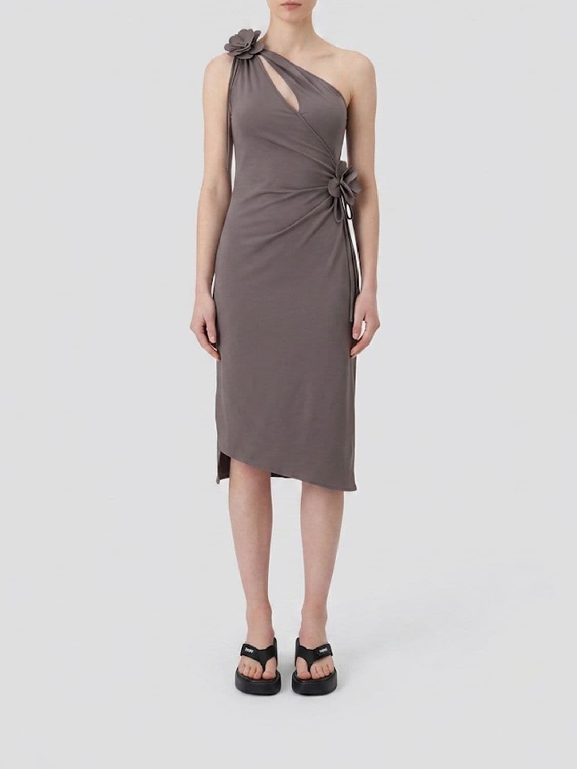 Coperni Jersey One-Shoulder Dress