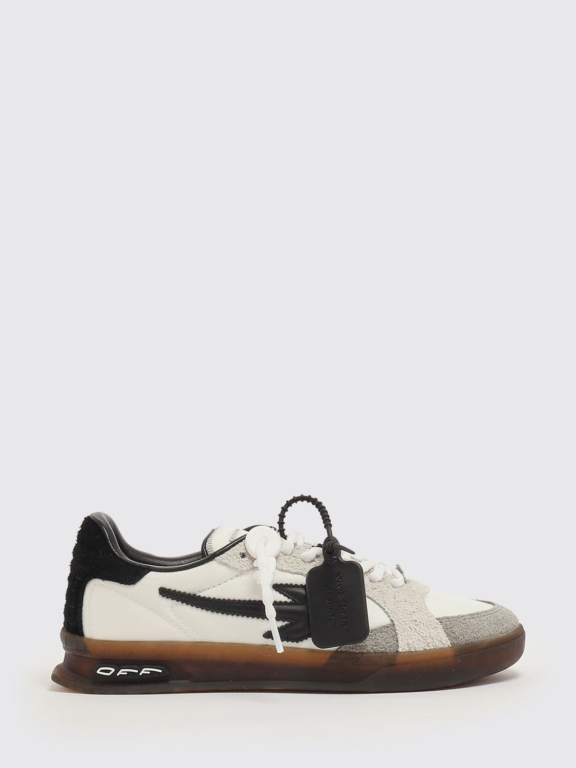 Off-White Suede and Nylon End of Play Sneakers · 40