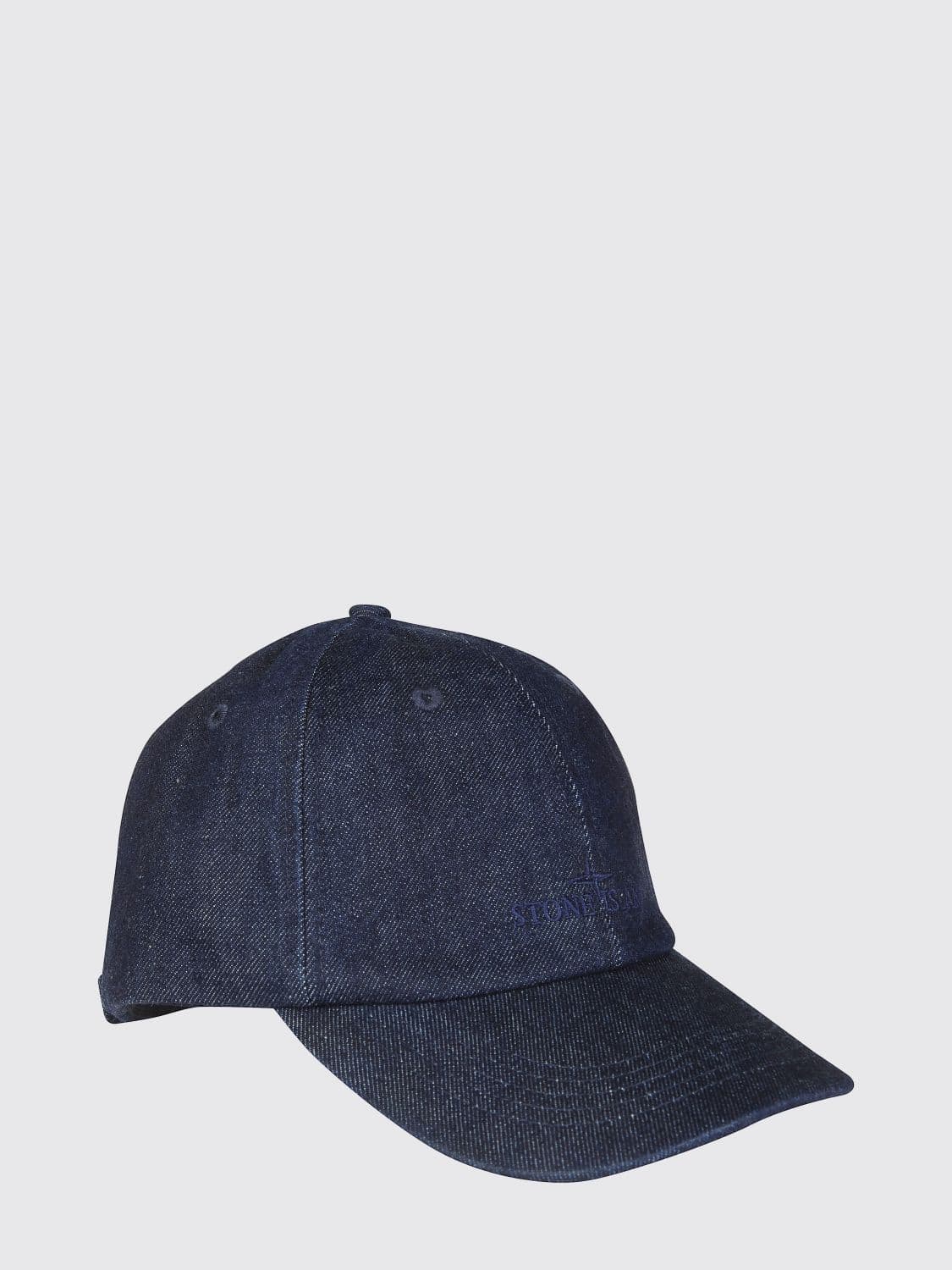 Stone Island Cotton Denim Hat