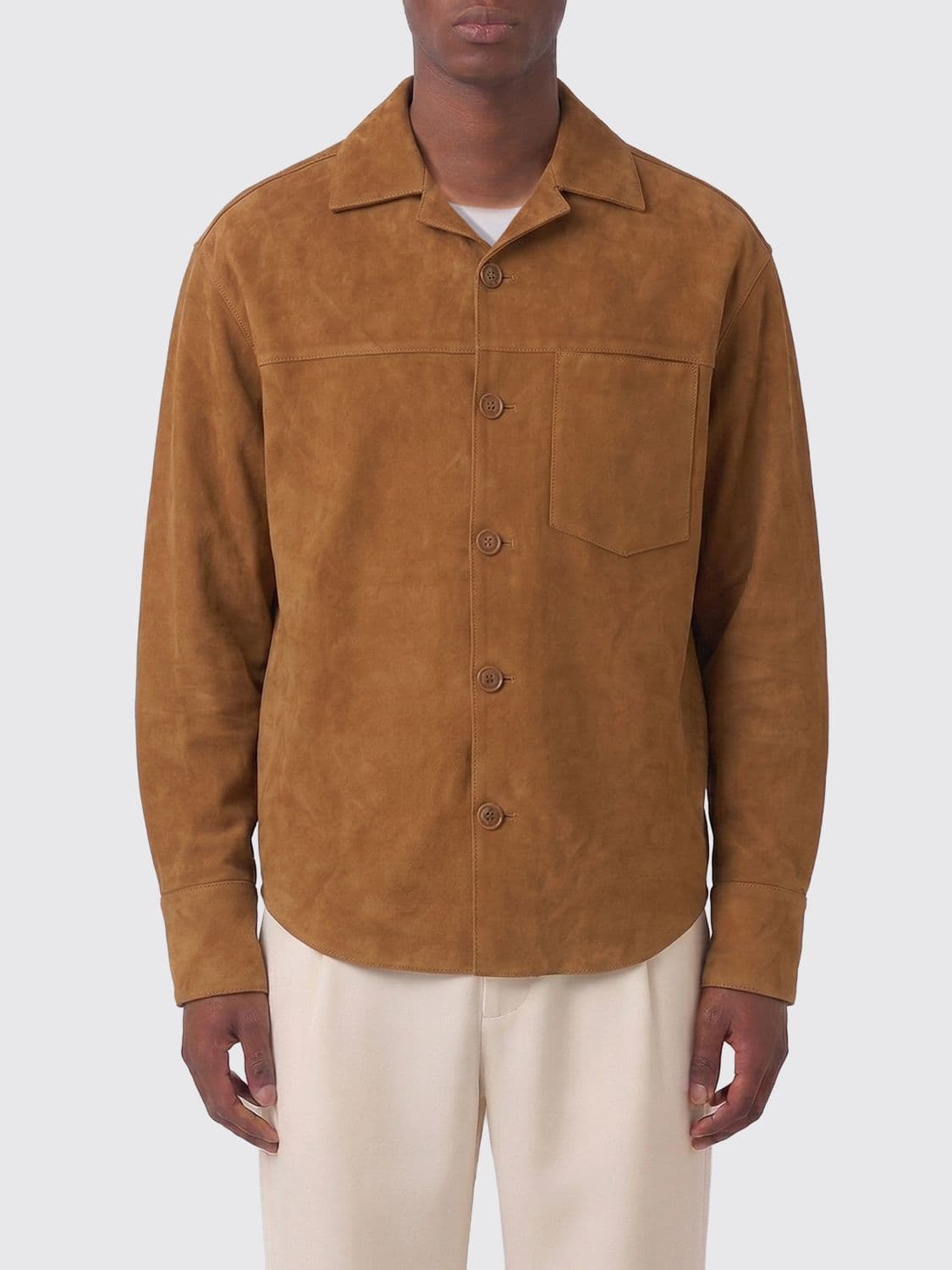 Ami Paris Suede Shirt