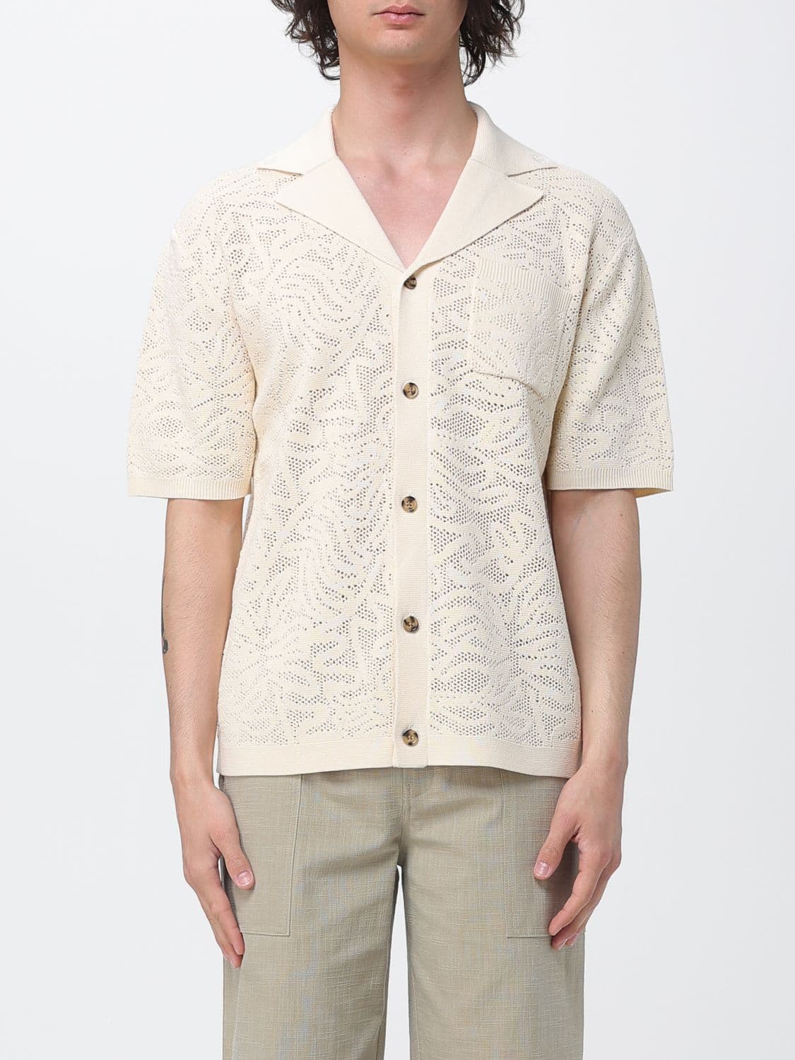 Drôle De Monsieur Lace Shirt