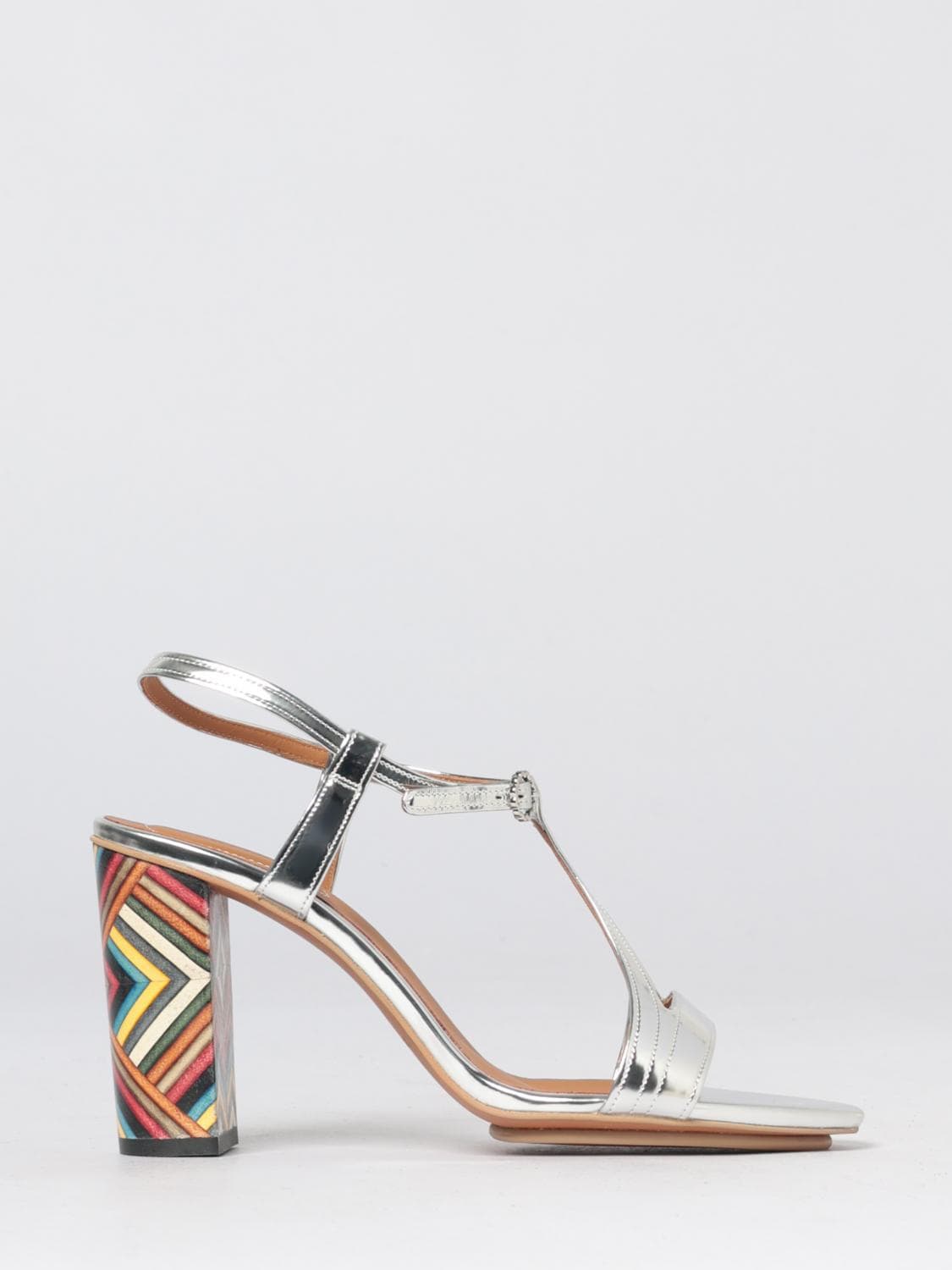See By Chloé Sandal in Laminated Leather