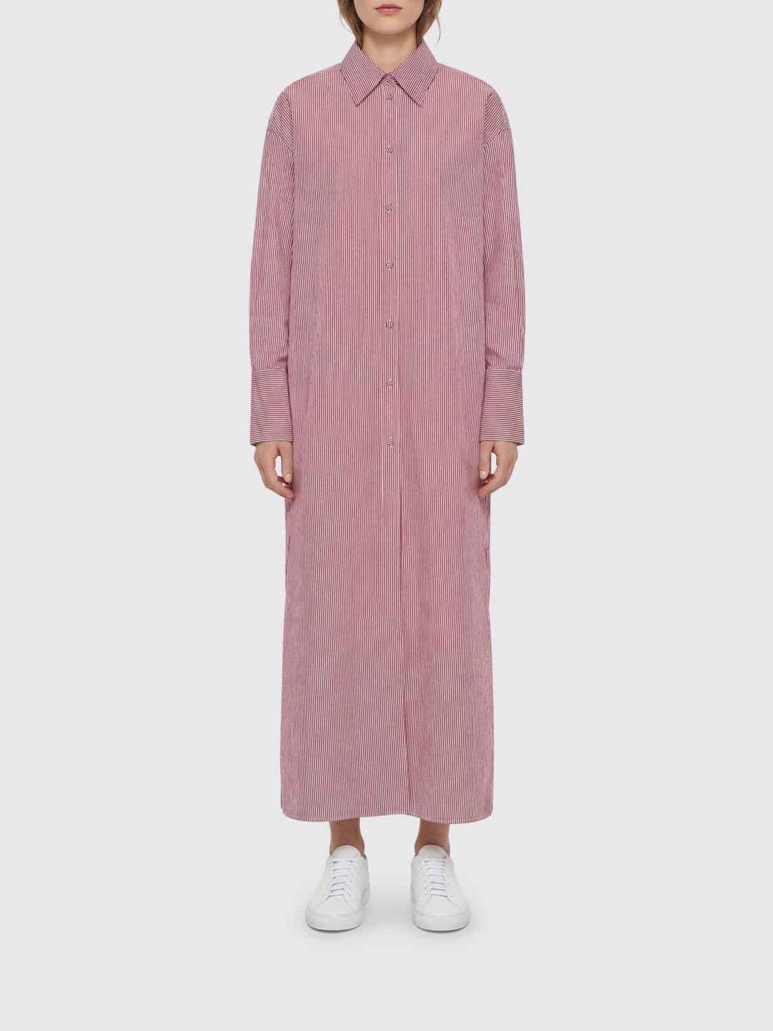 Armarium Striped Cotton Shirt Dress · 38