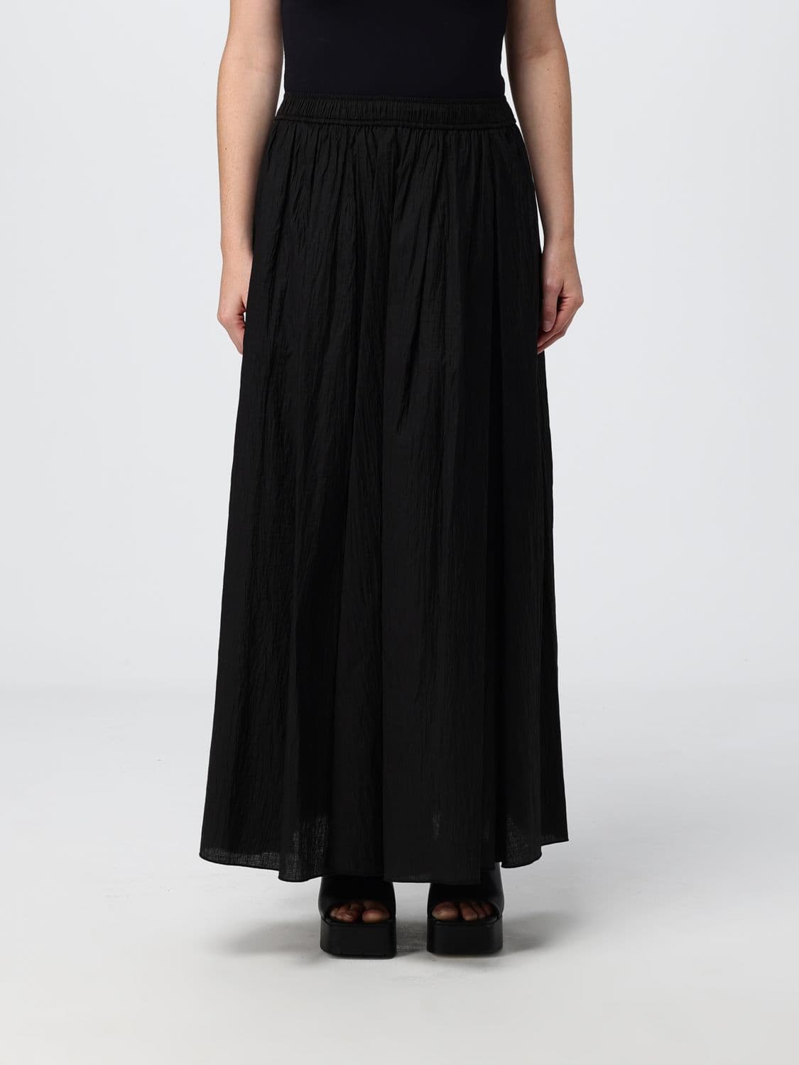 Tela Cotton Blend Pleated Skirt · 38