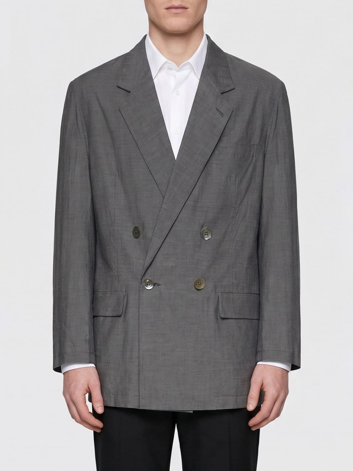 Magliano Double-Breasted Cotton Blazer