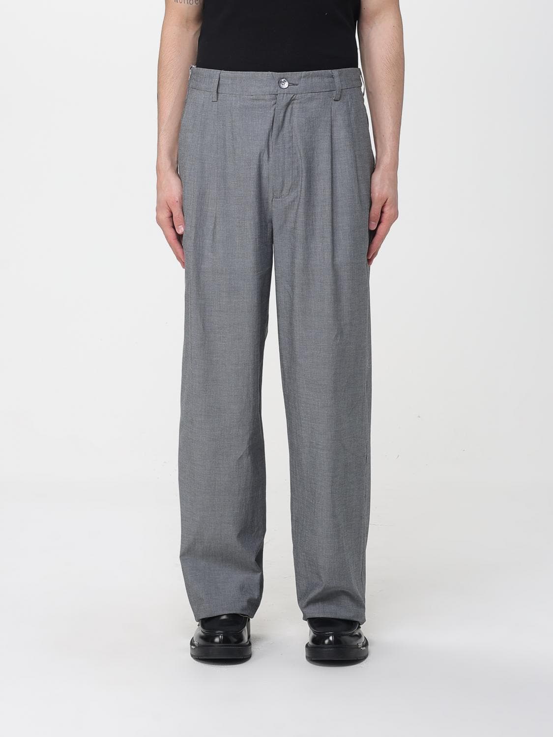 Magliano Cotton Wide-Leg Pants