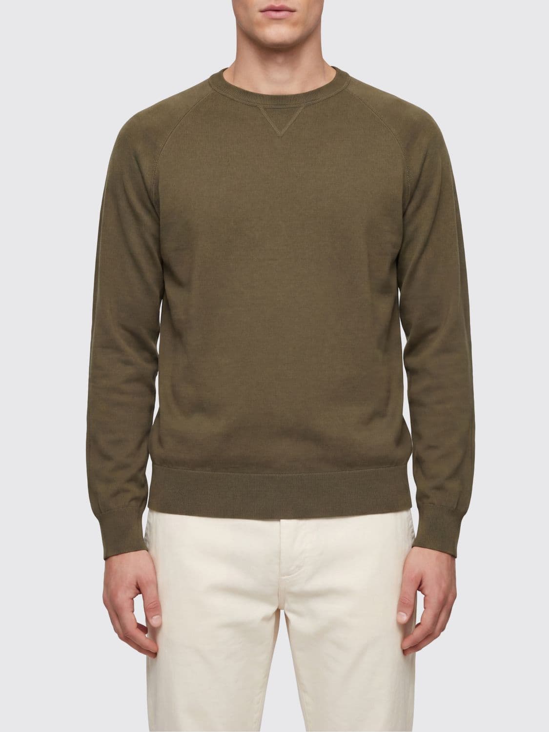 Aspesi Crew Neck Cotton Sweatshirt