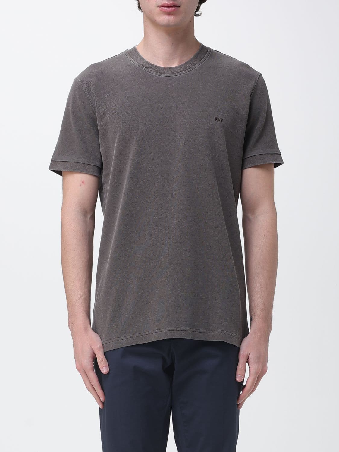 Fay Basic Cotton T-shirt