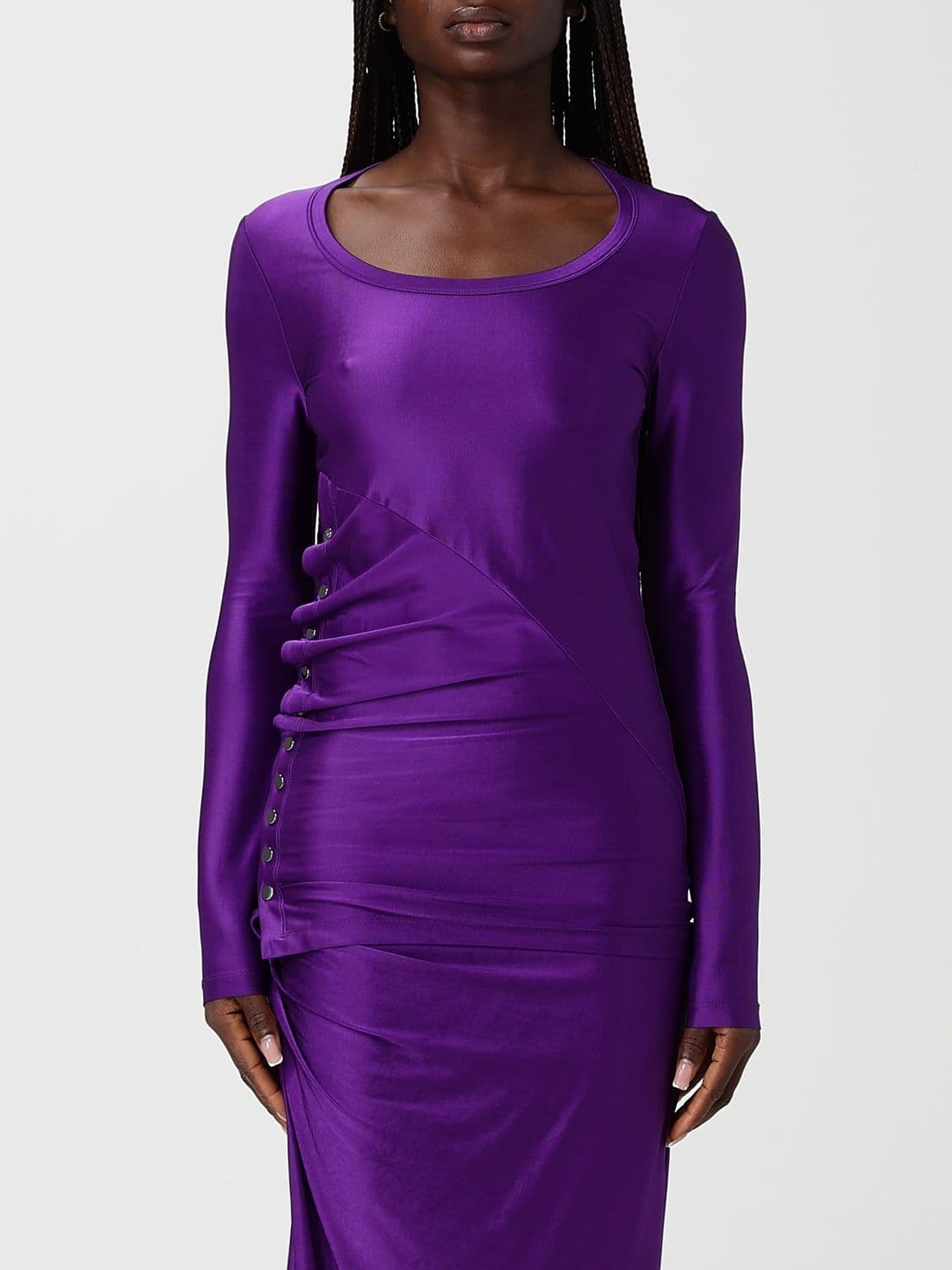 Rabanne Stretch Jersey Top