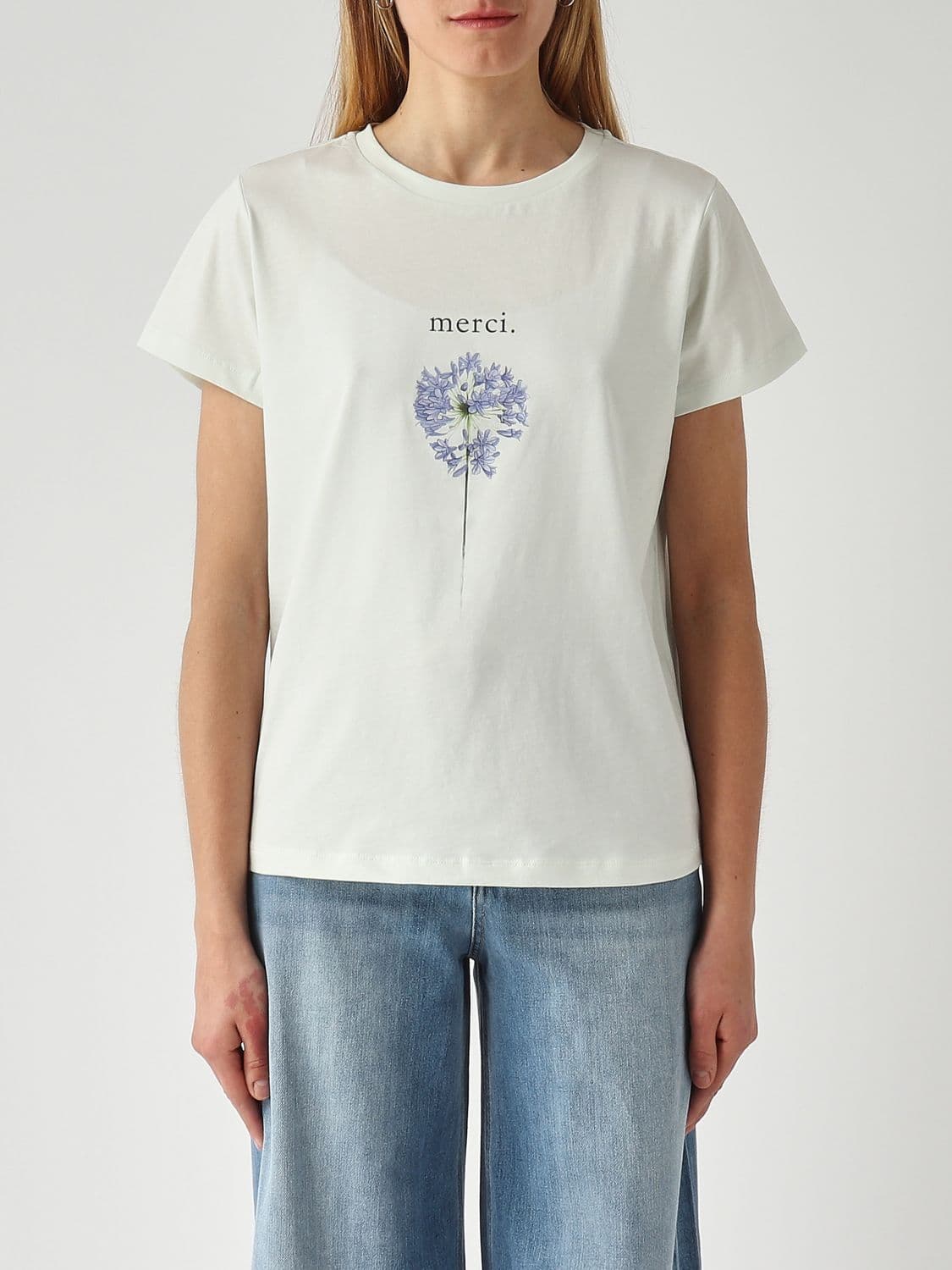 Twinset Floral Cotton T-shirts